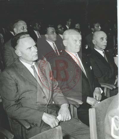 Lipiec 1961, Turyn, Włochy.
Zjazd poświęcony ruchom oporu w Europie. Od lewej: prezes Ogniska Polskiego w Turynie Jan Jaworski ps. 