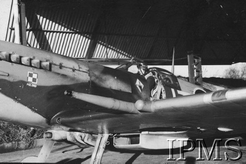1.01.1943, Northolt, Anglia, Wielka Brytania.
Mjr Stefan Janus, pilot 306 Dywizjonu Myśliwskiego 