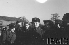 1.01.1943, Northolt, Anglia, Wielka Brytania.
Piloci 306 Dywizjonu Myśliwskiego 