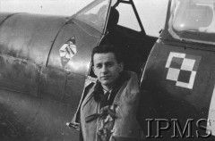 Styczeń 1943, Heston, Anglia, Wielka Brytania.
Pilot 302 Dywizjonu Myśliwskiego 