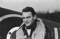 Styczeń 1943, Heston, Anglia, Wielka Brytania.
Bohdan Muth, pilot 302 Dywizjonu Myśliwskiego 