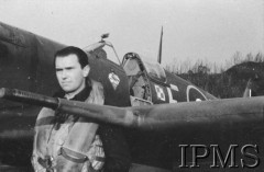 Styczeń 1943, Heston, Anglia, Wielka Brytania.
Eustachy Łucyszyn, pilot 302 Dywizjonu Myśliwskiego 