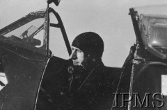 Styczeń 1943, Heston, Anglia, Wielka Brytania.
Pilot 302 Dywizjonu Myśliwskiego 