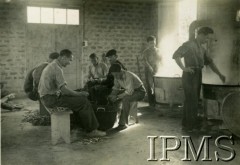 1942, Montestuve, Francja.
Żołnierze polscy w obozie Montestuve.
Fot Instytut Polski i Muzeum im. gen. Sikorskiego w Londynie
