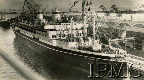 1935-1939, Gdynia, Polska.
Statek pasażerki m/s 