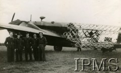 Wrzesień 1942, Ingham, Anglia, Wielka Brytania.
300 Dywizjon Bombowy. Wellington IV BH-Z 