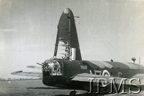1942, Wielka Brytania.
Samolot Vickers Wellington 304 Dywizjonu Bombowego 