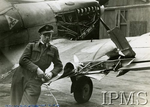 1940-1943, Wielka Brytania.
Podporucznik pilot Stanisław Blok z 315 Dywizjonu Myśliwskiego 
