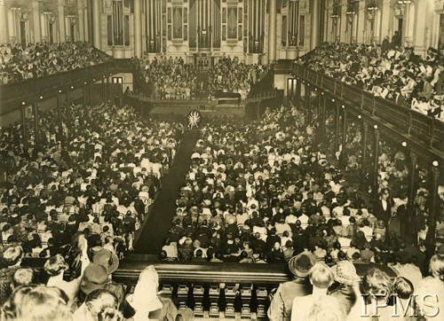 1927, Sydney, Australia.
Recital Ignacego Paderewskiego w Town Hall.
Fot. Arthur Aitken, Instytut Polski i Muzeum im. gen. Sikorskiego w Londynie.
