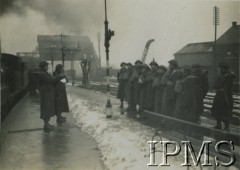1942, Canterbury, Wielka Brytania.
Żołnierze służący w Pociągu Pancernym 