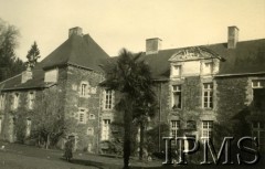 Wiosna 1940, Guer, Francja.
Zamek Coëtb.
Fot. NN, Instytut Polski i Muzeum im. gen. Sikorskiego w Londynie