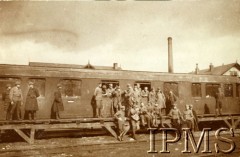Wiosna 1919, Przemyśl.
Wojna polsko-ukraińska. Załoga pociągu pancernego 