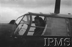 12.02.1943, Wielka Brytania.
Pilot Pomocniczej Służby Transportowej RAF (ATA) porucznik Anna Leska w kabinie Wellingtona.
Fot. NN, Instytut Polski i Muzeum im. gen. Sikorskiego w Londynie