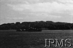 10.07.1943, Plymouth, Anglia, Wielka Brytania.
Pogrzeb gen. Władysława Sikorskiego. ORP 