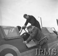 Marzec 1941, Ternhill, Anglia, Wielka Brytania.
306 Dywizjon Myśliwski 