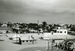 1940-1941, Bliski Wschód.
Panorama miasta.
Fot. NN, Instytut Polski i Muzeum im. gen. Sikorskiego w Londynie [album z dedykacją: 
