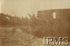 Marzec 1919, brak miejsca.
Wojna polsko-ukraińska. Załoga pociągu pancernego P.P.3. 