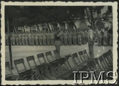 1945-1946, Włochy.3 Batalion Strzelców Karpackich.Fot. NN, Instytut Polski i Muzeum im. gen. Sikorskiego w Londynie [album 11 - 3 Batalion Strzelców Karpackich].