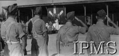 1943, Julis, Palestyna.
Msza święta z udziałem żołnierzy 2 Korpusu.
Fot. NN, Instytut Polski i Muzeum im. gen. Sikorskiego w Londynie [szuflada NXI]. 
