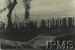 Po 1942, Pahlevi, Iran (Persja)..Cmentarz w Pahlevi, pierwsze pole.Fot. NN, Instytut Polski i Muzeum im. gen. Sikorskiego w Londynie [szuflada NXI]. 