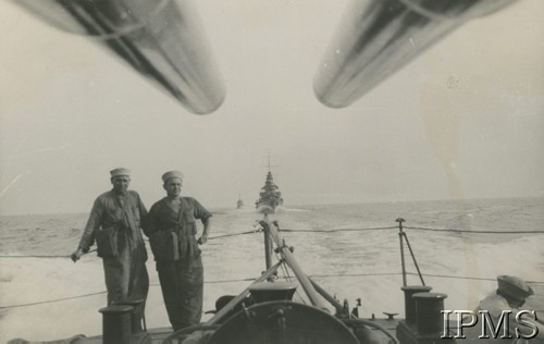 30.08.1939, Morze Bałtyckie, Polska.
Trzy niszczyciele - ORP 