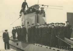 1941-1949, brak miejsca.
Załoga okrętu podwodnego ORP 