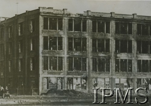 1939, Warszawa, Polska.
Fabryka Obuwia 