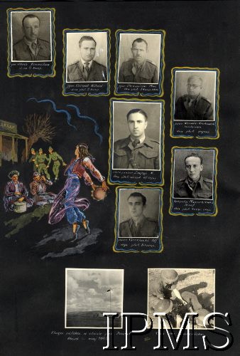1941-1942, Tatiszczewo, ZSRR.
Obsada oficerska 15 Pułku Piechoty 