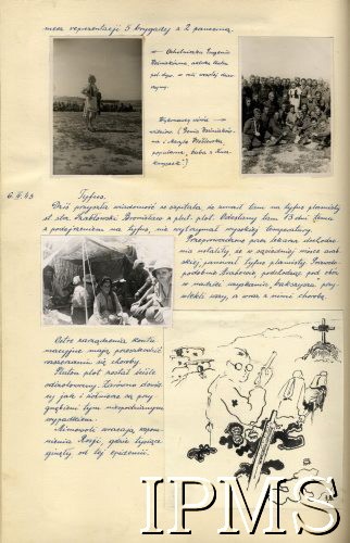 Kwiecień 1943, Khanaqin, Irak.
Obóz 15 Wileńskiego Batalionu Strzelców 