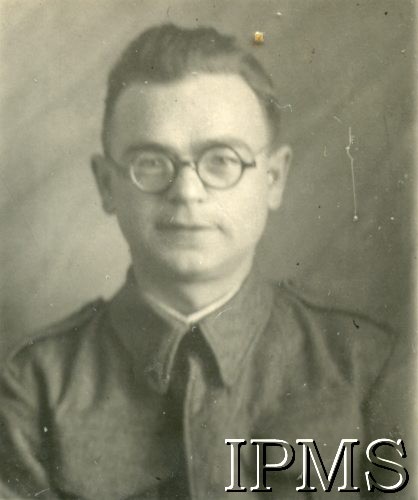15.09.1941-19.01.1942, Tatiszczewo, ZSRR.
Podporucznik Tadeusz Trzaska - lekarz II baonu 15 Pułku Piechoty 