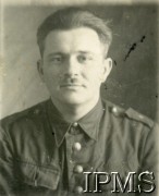 15.09.1941-19.01.1942, Tatiszczewo, ZSRR.
Podporucznik Lucjan Paff - adiutant I baonu 15 Pułku Piechoty 