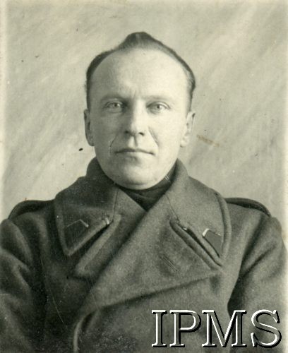 15.09.1941-19.01.1942, Tatiszczewo, ZSRR.
Podporucznik Marian Kozłowski - dowódca plutonu baterii dział 45 mm 15 Pułku Piechoty 