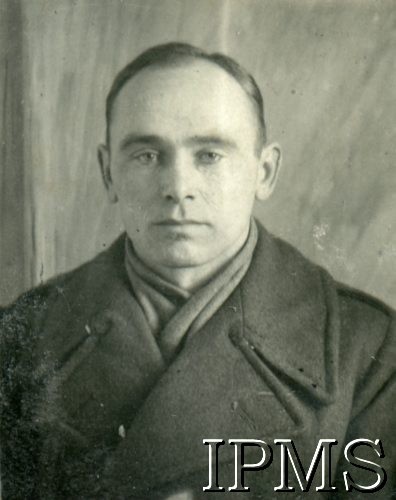 15.09.1941-19.01.1942, Tatiszczewo, ZSRR.
Podporucznik Bronisław Piełkiewicz - dowódca plutonu 3 kompanii 15 Pułku Piechoty 