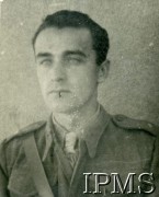 15.09.1941-19.01.1942, Tatiszczewo, ZSRR.
Podporucznik Alfred Grodecki - dowódca plutonu 8 kompanii 15 Pułku Piechoty 