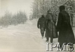 Zima 1941/1942, Tatiszczewo, ZSRR.
Żołnierze 15 Pułku Piechoty 