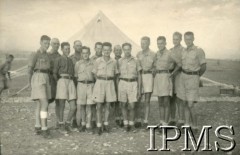 Wrzesień-październik 1942, Khanaqin, Irak.
Chór 15 Pułku Piechoty 