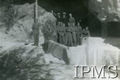 Grudzień 1943, Bechmezzin, Liban.
Żołnierze 15 Wileńskiego Batalionu Strzelców 