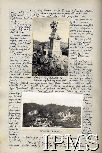 Maj 1944, Viticuso, Włochy.
Kronika 15 Wileńskiego Batalionu Strzelców 
