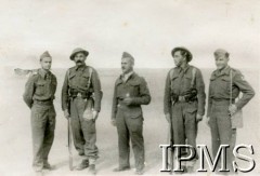 Grudzień 1943, Bechmezzin, Liban.
Obóz 15 Wileńskiego Batalionu Strzelców 
