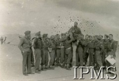 Grudzień 1943, Bechmezzin, Liban.
Obóz 15 Wileńskiego Batalionu Strzelców 