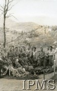 Maj 1944, Acquafondata, Włochy.
Żołnierze 15 Wileńskiego Batalionu Strzelców 