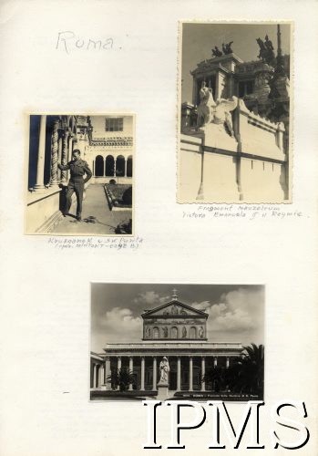 Wrzesień 1944, Rzym, Włochy.
Kronika 15 Wileńskiego Batalionu Strzelców 