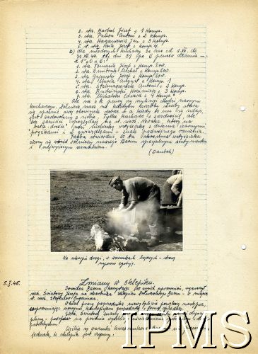 Styczeń 1945, Włochy.
Kronika 15 Wileńskiego Batalionu Strzelców 