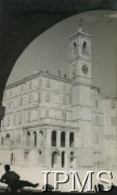 Sierpień 1944, Ripe, Włochy.
Widok na pałac. Miasteczko zostało zdobyte przez 15 Wileński Batalion Strzelców 