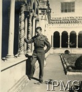 Wrzesień 1944, Rzym, Włochy.
Podporucznik Bohdan Mintowt-Czyż z 15 Wileńskiego Batalionu Strzelców 