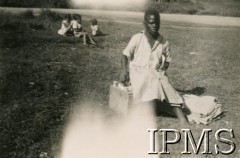 1945-1947, Rongai, Kenia. 
Kenijczyk.
Fot. NN, kolekcja: Osiedla polskie w Afryce, Instytut Polski i Muzeum im. gen. Sikorskiego w Londynie