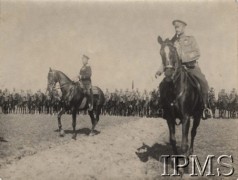 1917, brak miejsca.
1 Pułk Ułanów Krechowieckich - pułkownik Bolesław Mościcki na 