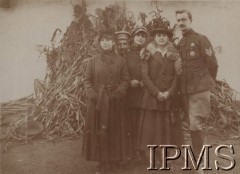 1918, Stanica Paszkowska, Kubań, Rosja
4 Dywizja Strzelców Polskich, sformowana m.in. z żołnierzy II Brygady Legionów. Podpis oryginalny: 