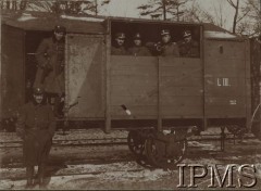 1918-1919, Mszana.
Wojna polsko-ukraińska. Pociąg pancerny P.P.3, 
