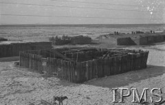 Styczeń 1942, Buzułuk, obł. Czkałowsk, ZSRR.
Zabudowania obok stacji kolejowej.
Fot. Czesław Zembal, Instytut Polski im. Gen. Sikorskiego w Londynie [album negatywowy A-I ROSJA] - płachta 16